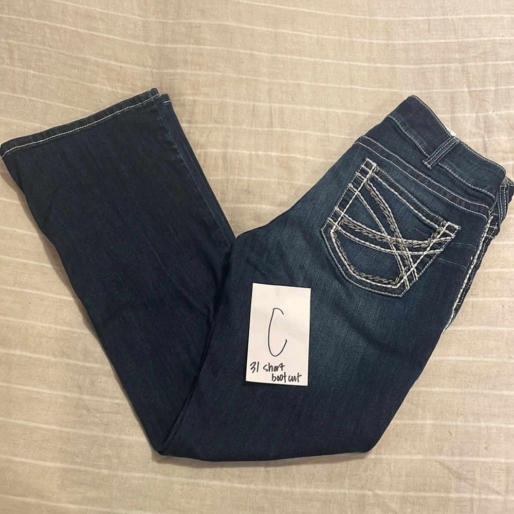 Ariat Real Denim boot cut jeans 31 short